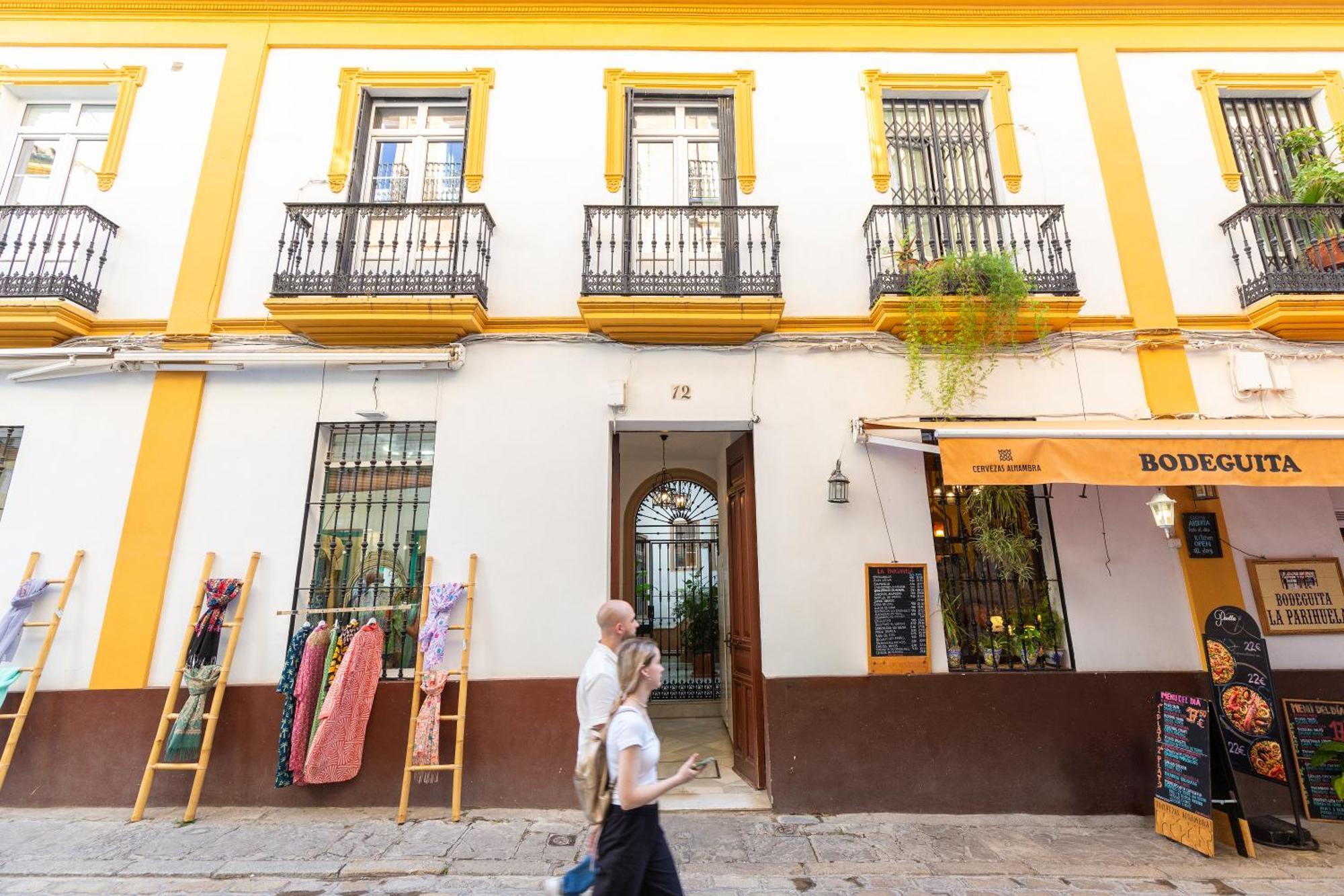 Descubrehome Santa Cruz Private Terrace With Giralda Views Sevilha Exterior foto